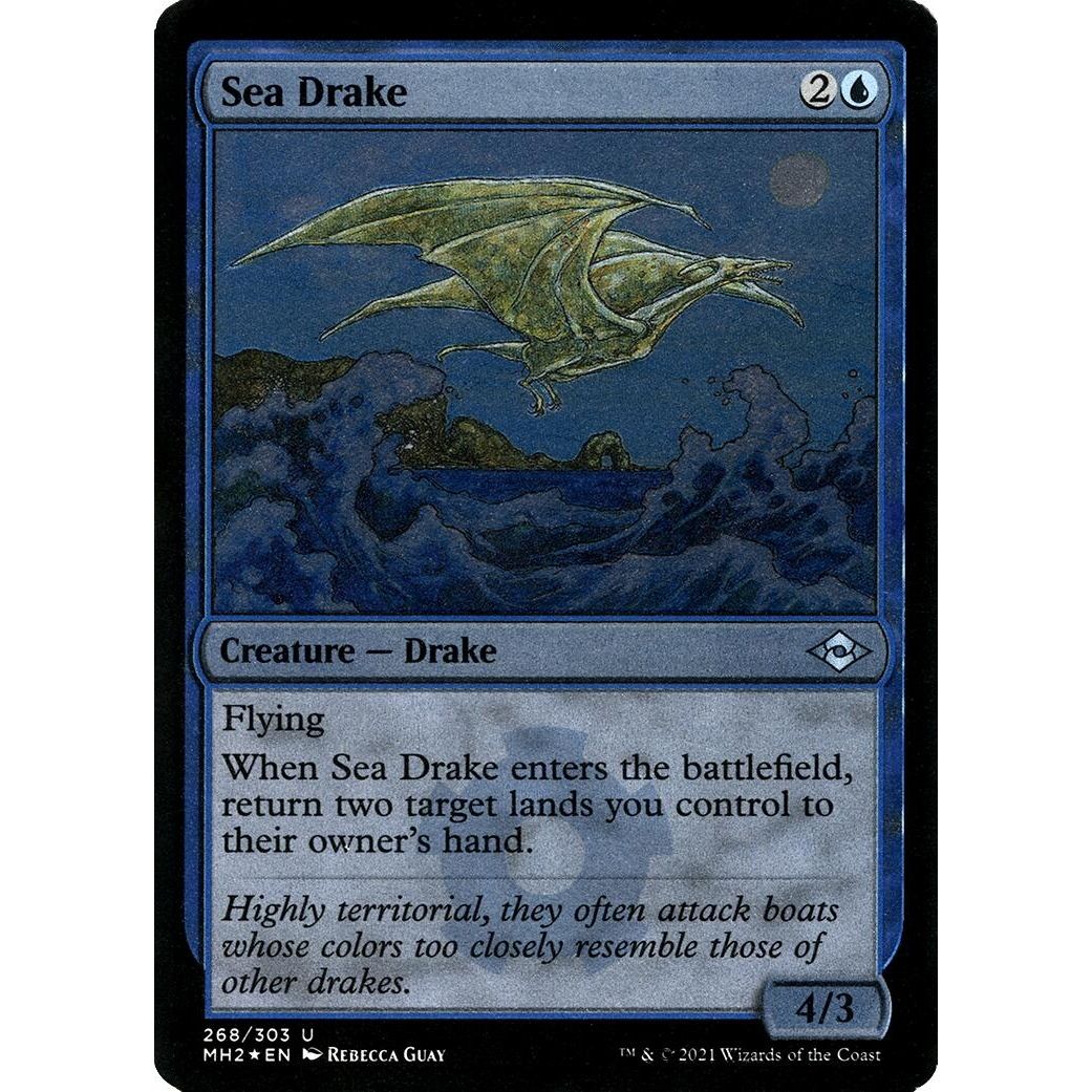 Image for Sea Drake (Foil Etched) (268) (MH2) - Magic: The Gathering