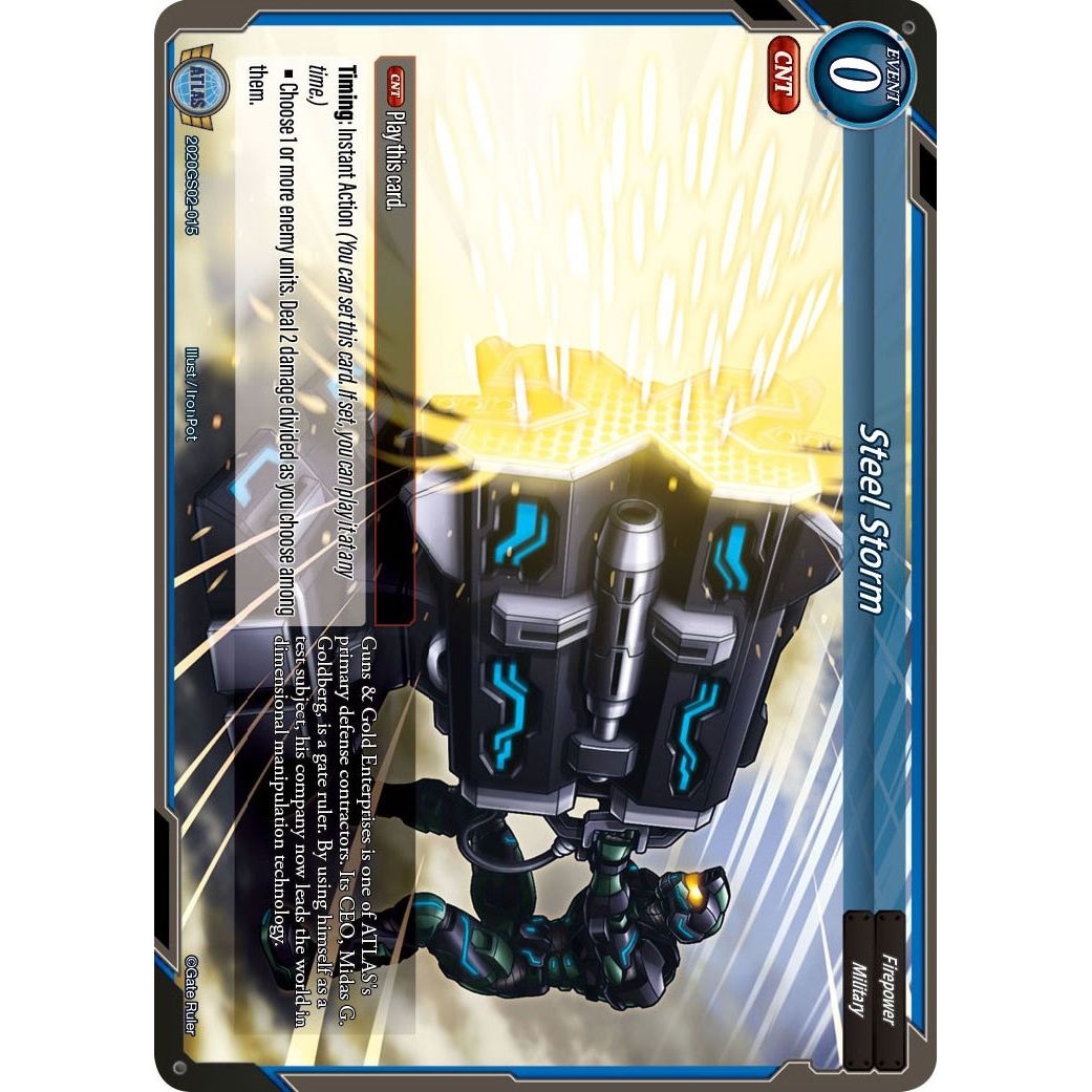 Image for Steel Storm (2020GS02-015) (S02) - Gate Ruler