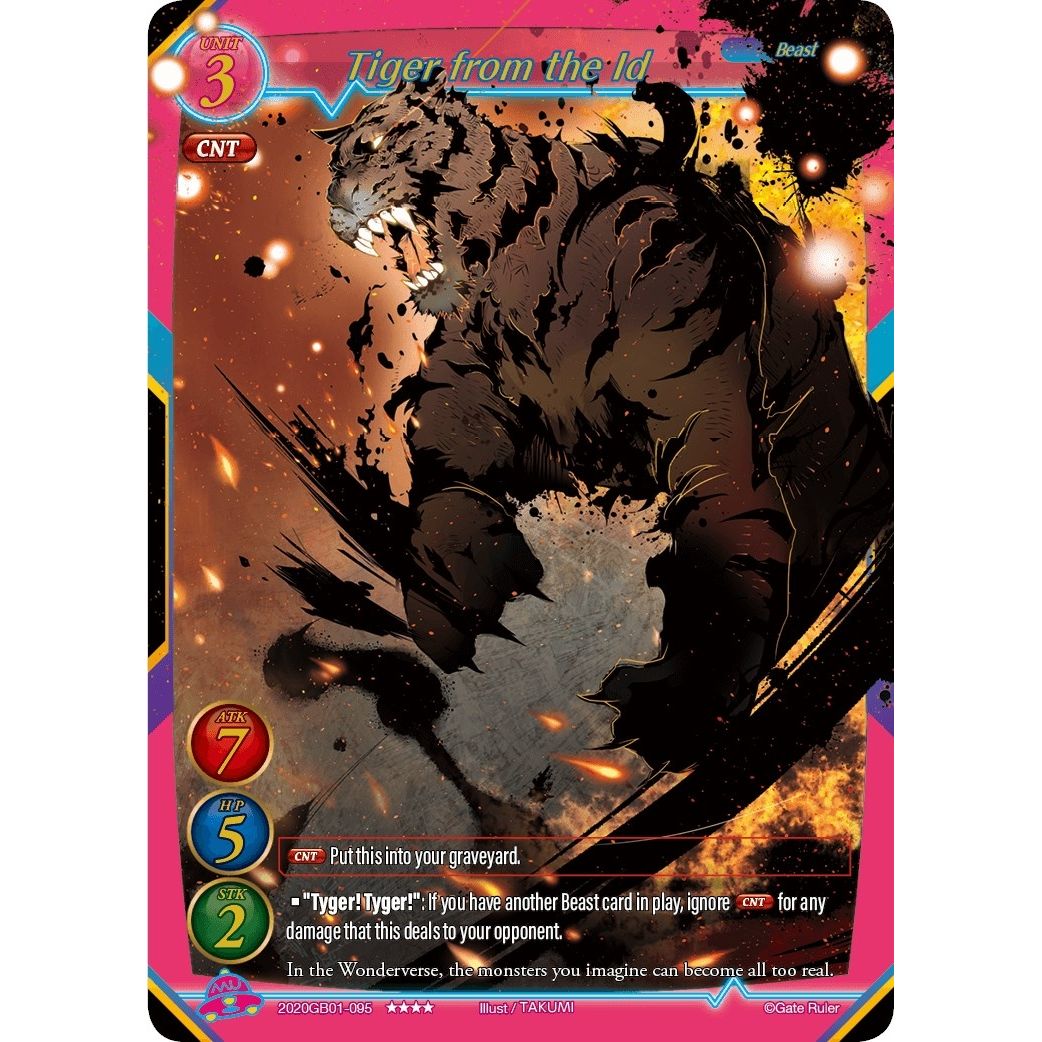 Image for Tiger from the Id (2020GB01-095) (GB01) - Gate Ruler