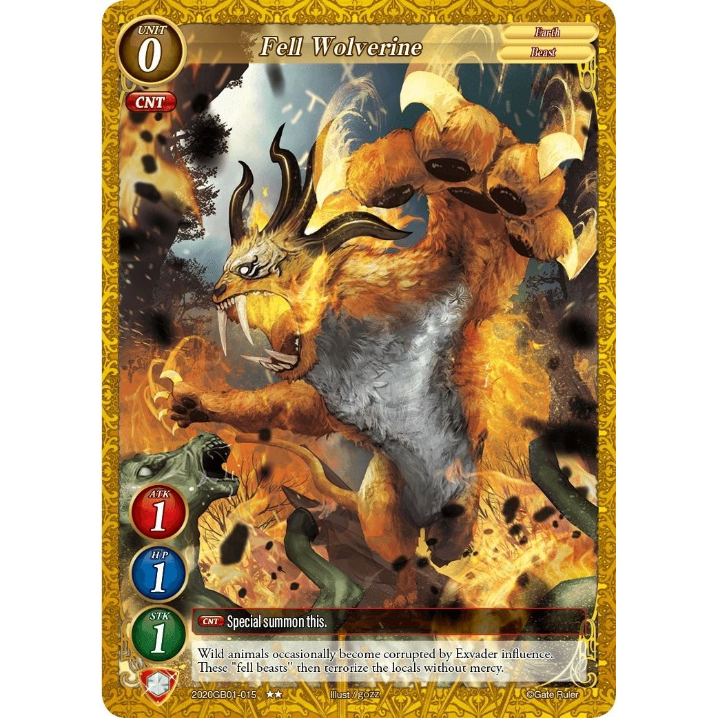 Image for Fell Wolverine (2020GB01-015) (GB01) - Gate Ruler