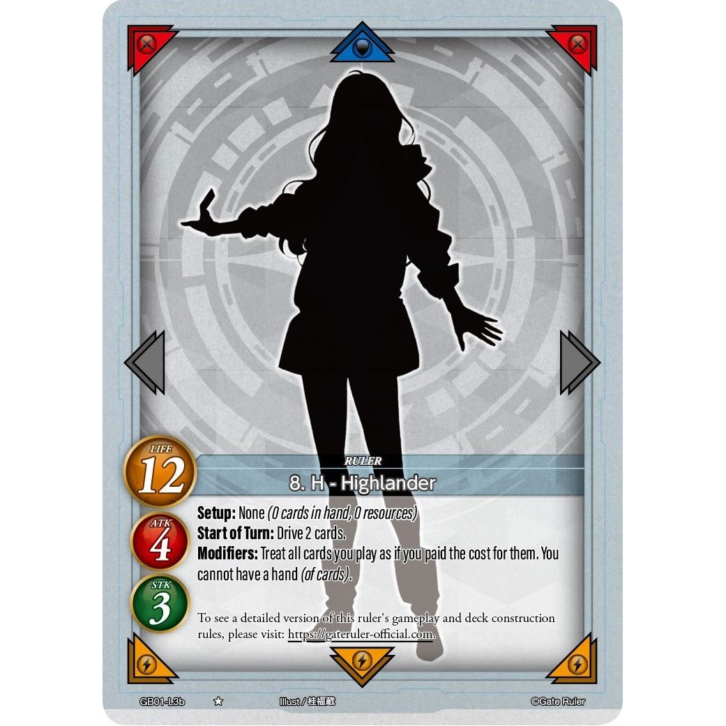 Image for 8. H - Highlander (B) (GB01-L3b) (GB01) - Gate Ruler