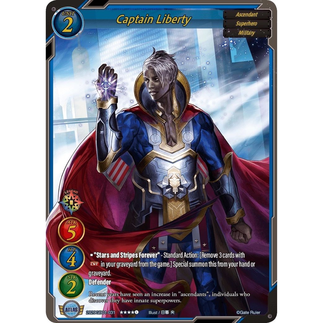 Image for Captain Liberty (2020GB01-031) (GB01) - Gate Ruler