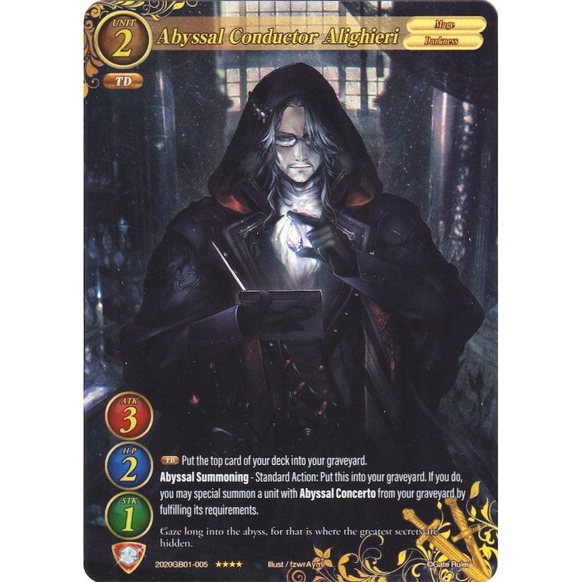 Image for Abyssal Conductor Alighieri (Full Art) (2020GB01-005) (GB01) - Gate Ruler
