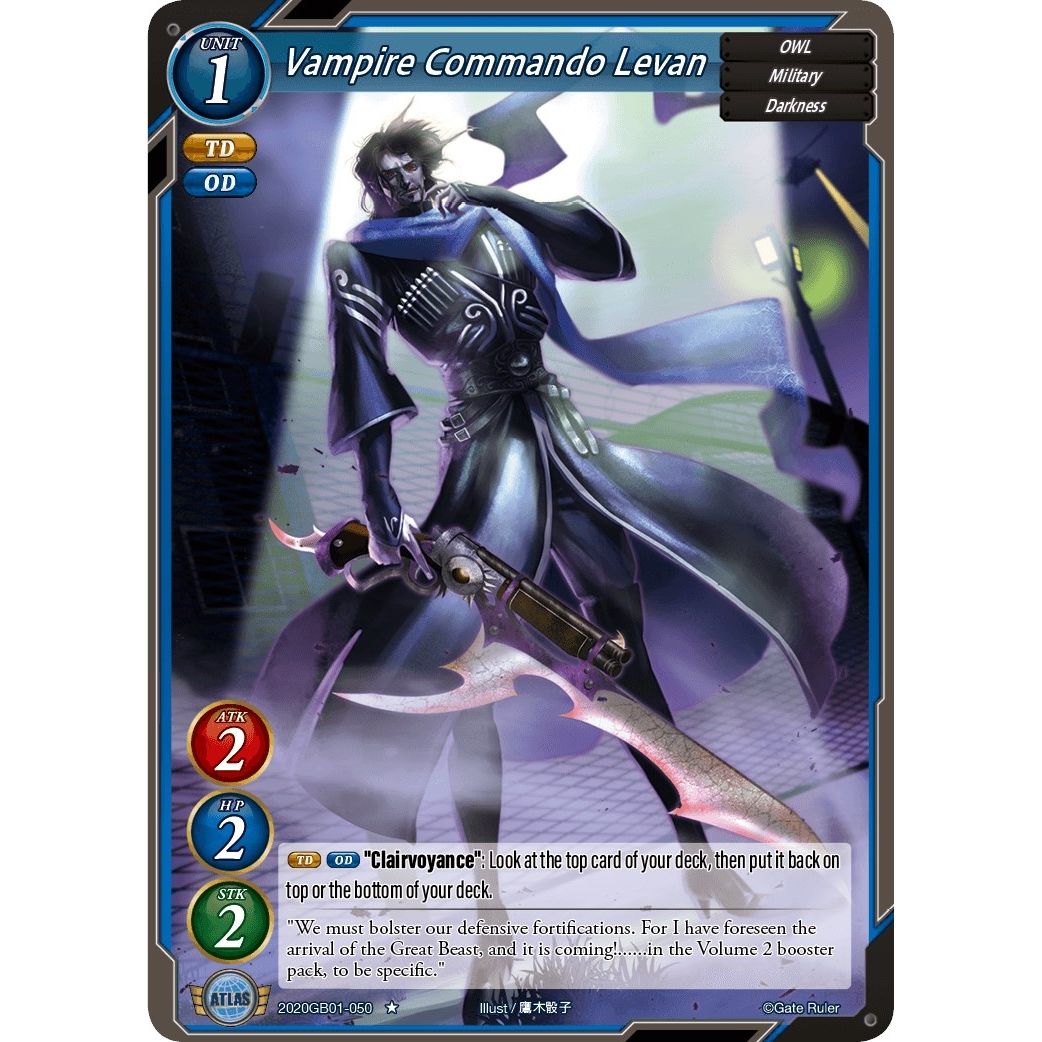 Image for Vampire Commando Levan (2020GB01-050) (GB01) - Gate Ruler