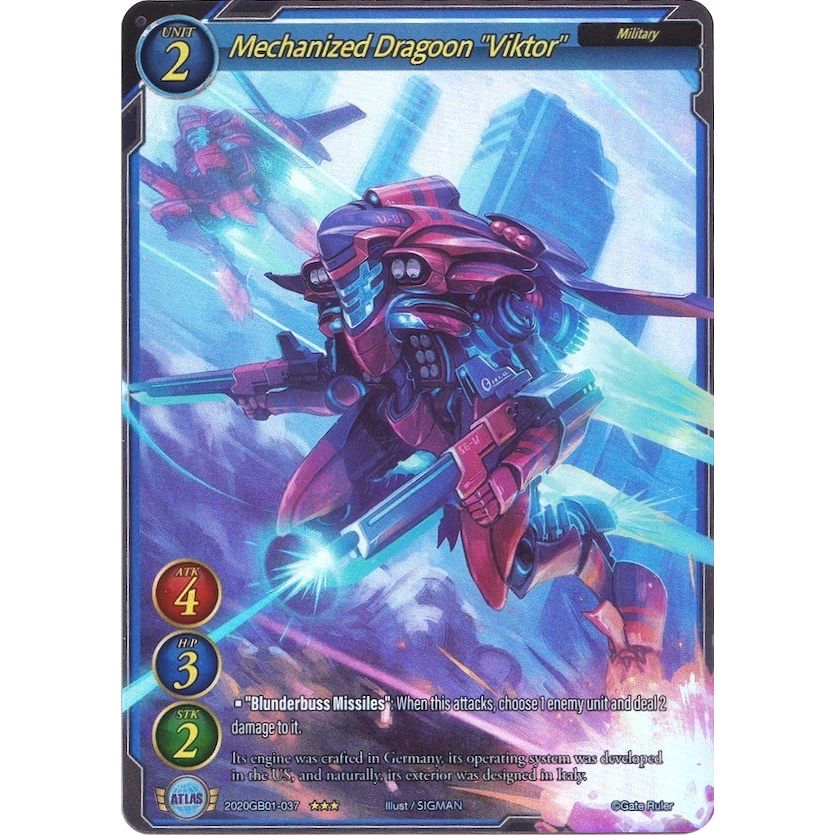 Image for Mechanized Dragoon "Viktor" (Extended Art) (2020GB01-037) (GB01) - Gate Ruler