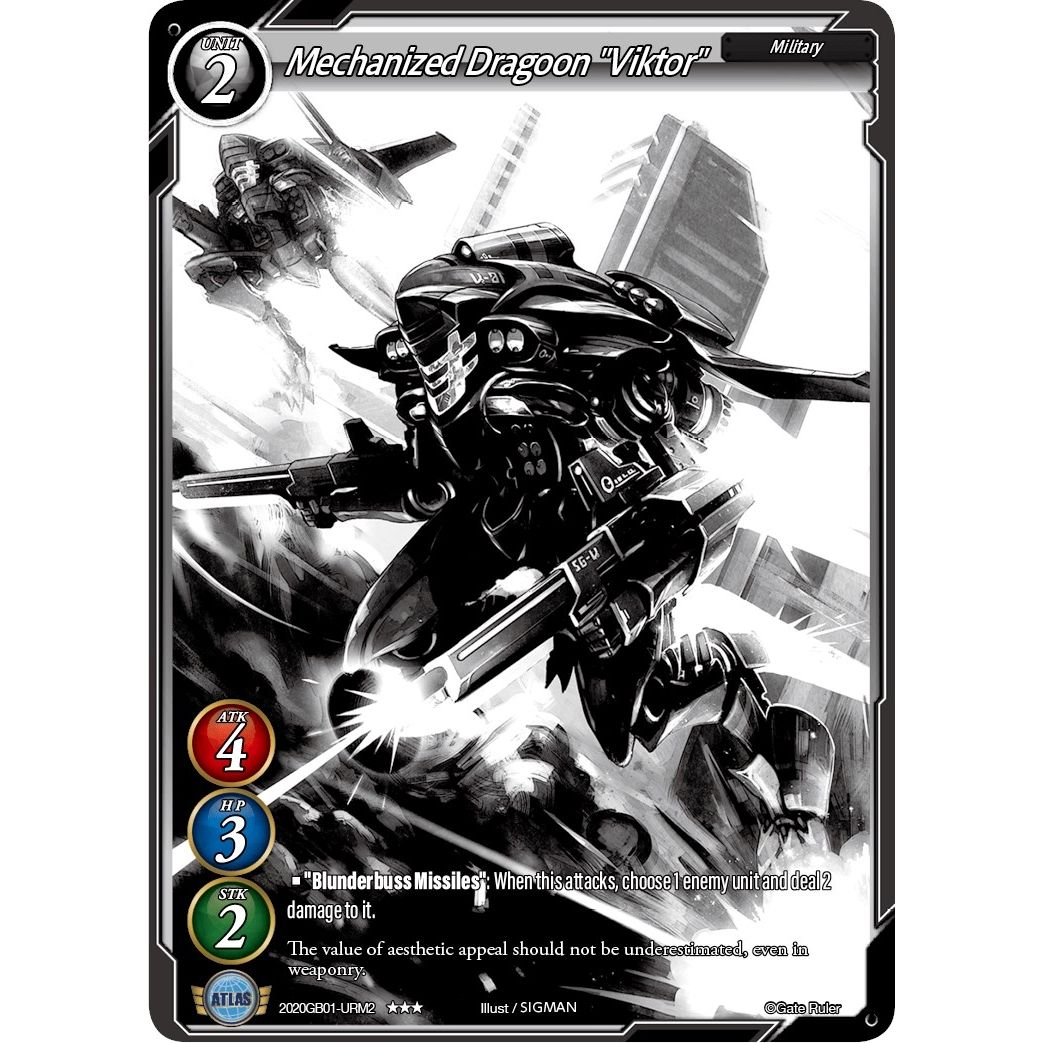 Image for Mechanized Dragoon "Viktor" (Uber Rare) (2020GB01-URM2) (GB01) - Gate Ruler