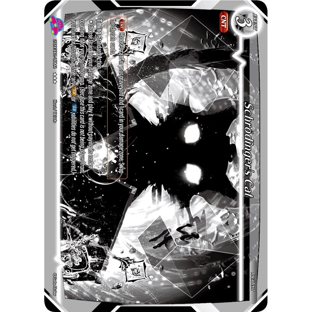Image for Schrodinger's Cat (Uber Rare) (2020GB01-URM4) (GB01) - Gate Ruler