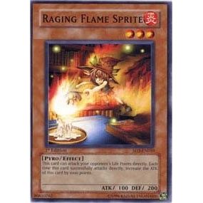 Image for Raging Flame Sprite (SD3-EN010) (SD3) - YuGiOh