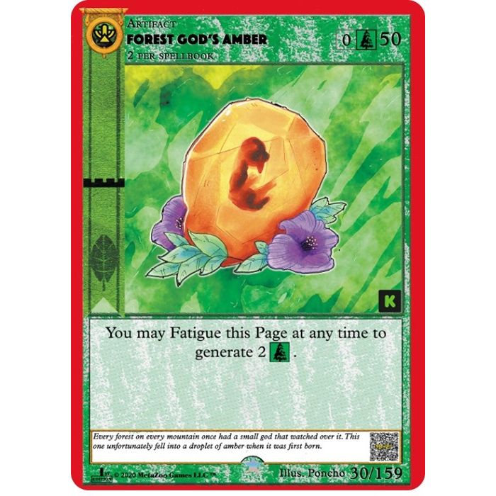 Image for Forest God's Amber (30) (CNKE) - MetaZoo