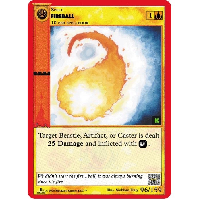 Image for Fireball (96) (CNKE) - MetaZoo