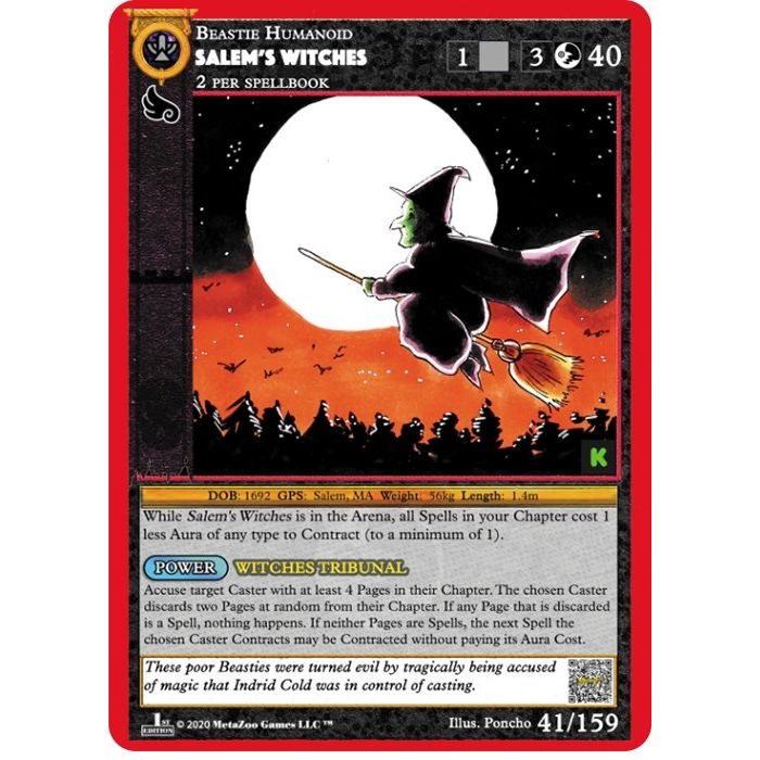 Image for Salem's Witches (41) (CNKE) - MetaZoo