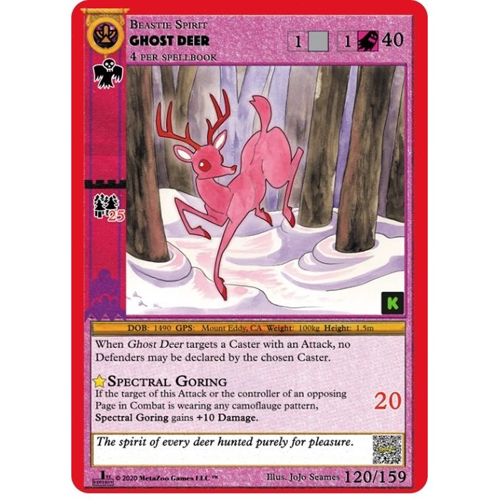 Image for Ghost Deer (120) (CNKE) - MetaZoo