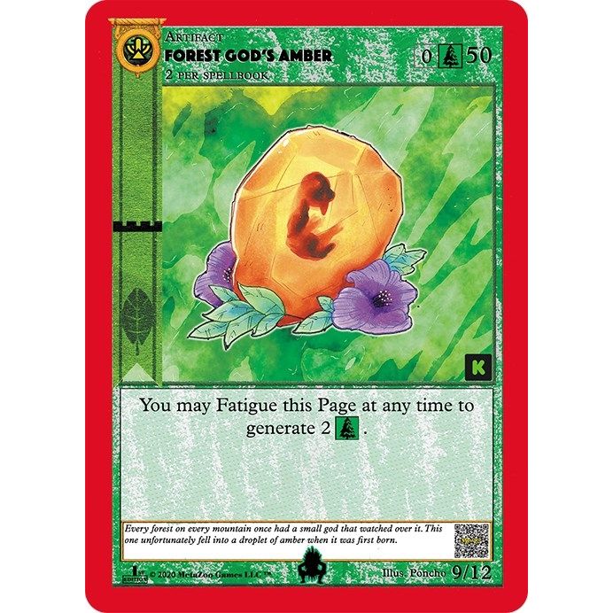 Image for Forest God's Amber (9) (CNKE-TD) - MetaZoo
