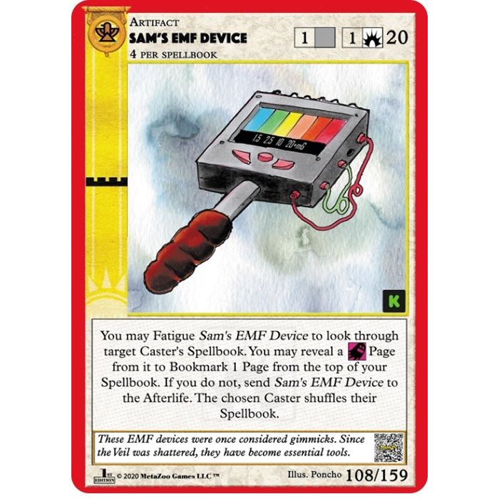 Image for Sam's EMF Device (108) (CNKE) - MetaZoo