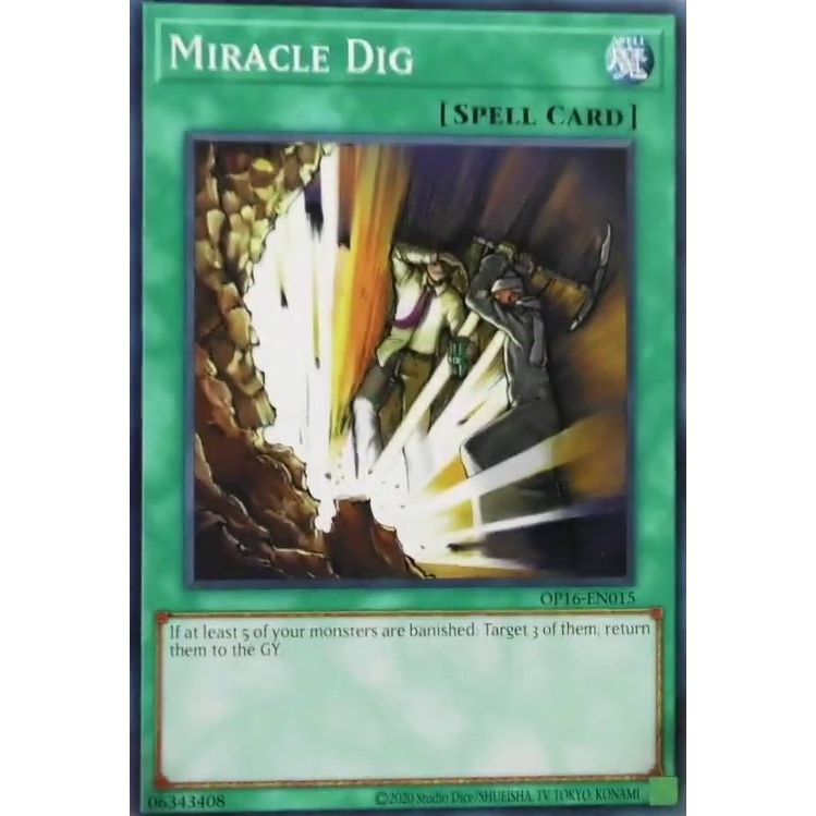 Image for Miracle Dig (OP16-EN015) (OP16) - YuGiOh