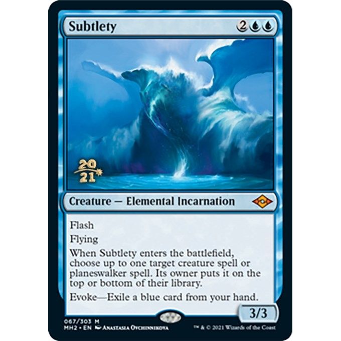 Image for Subtlety (67) (PRE) - Magic: The Gathering