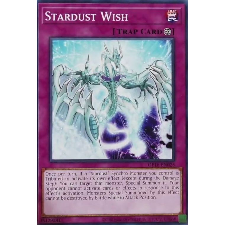 Image for Stardust Wish (OP16-EN025) (OP16) - YuGiOh