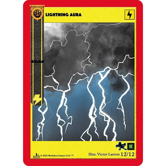 Image for Lightning Aura (12) (CNKE-TD) - MetaZoo