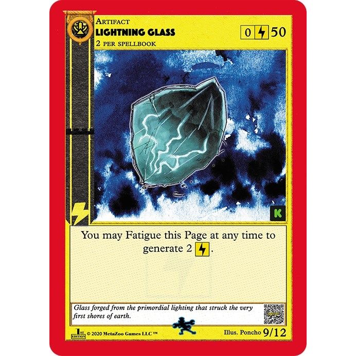 Image for Lightning Glass (9) (CNKE-TD) - MetaZoo