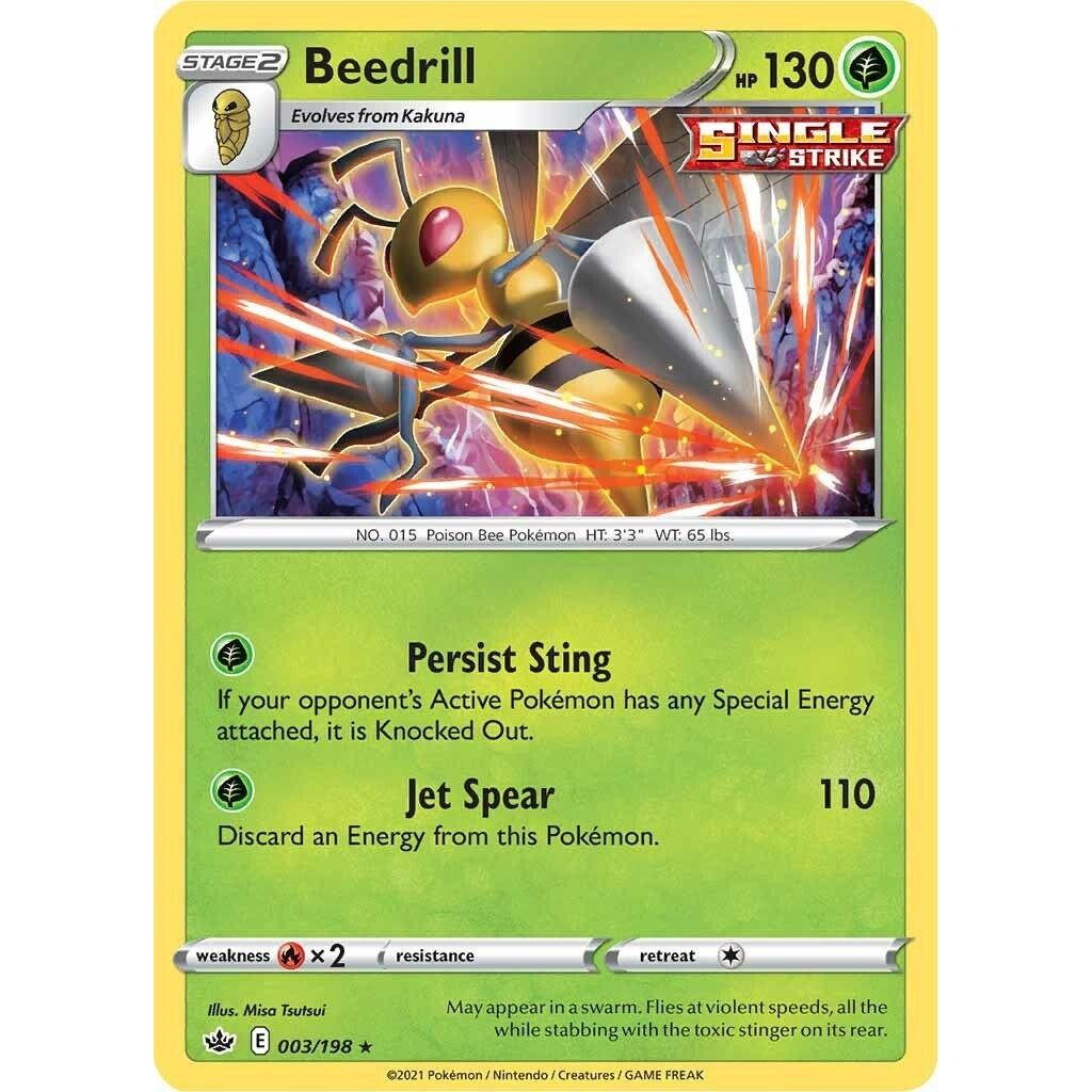 Image for Beedrill (003/198) (SWSH06) - Pokemon