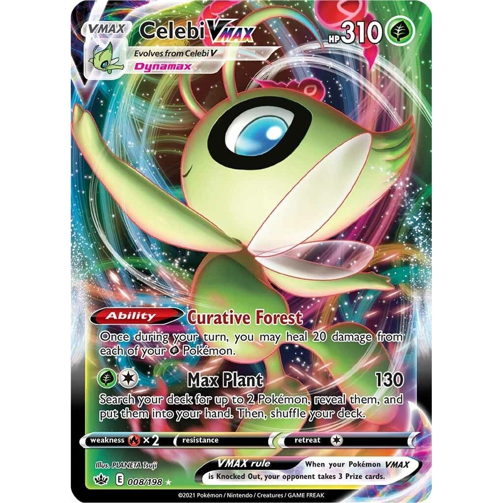Image for Celebi VMAX (008/198) (SWSH06) - Pokemon