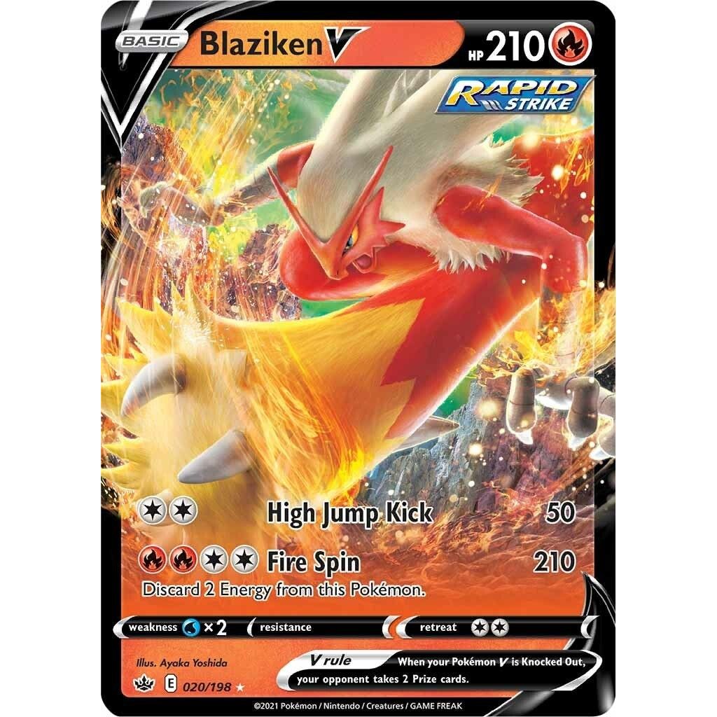 Image for Blaziken V (020/198) (SWSH06) - Pokemon