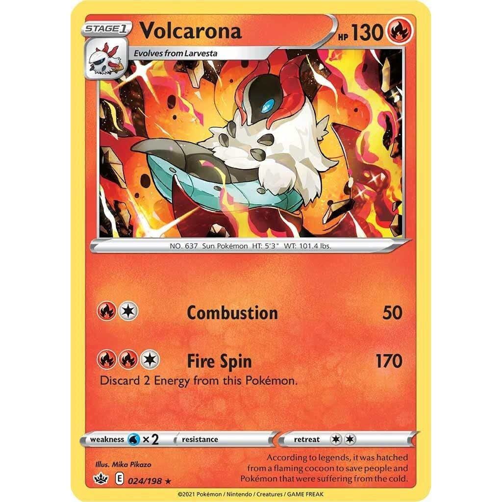 Image for Volcarona (024/198) (SWSH06) - Pokemon