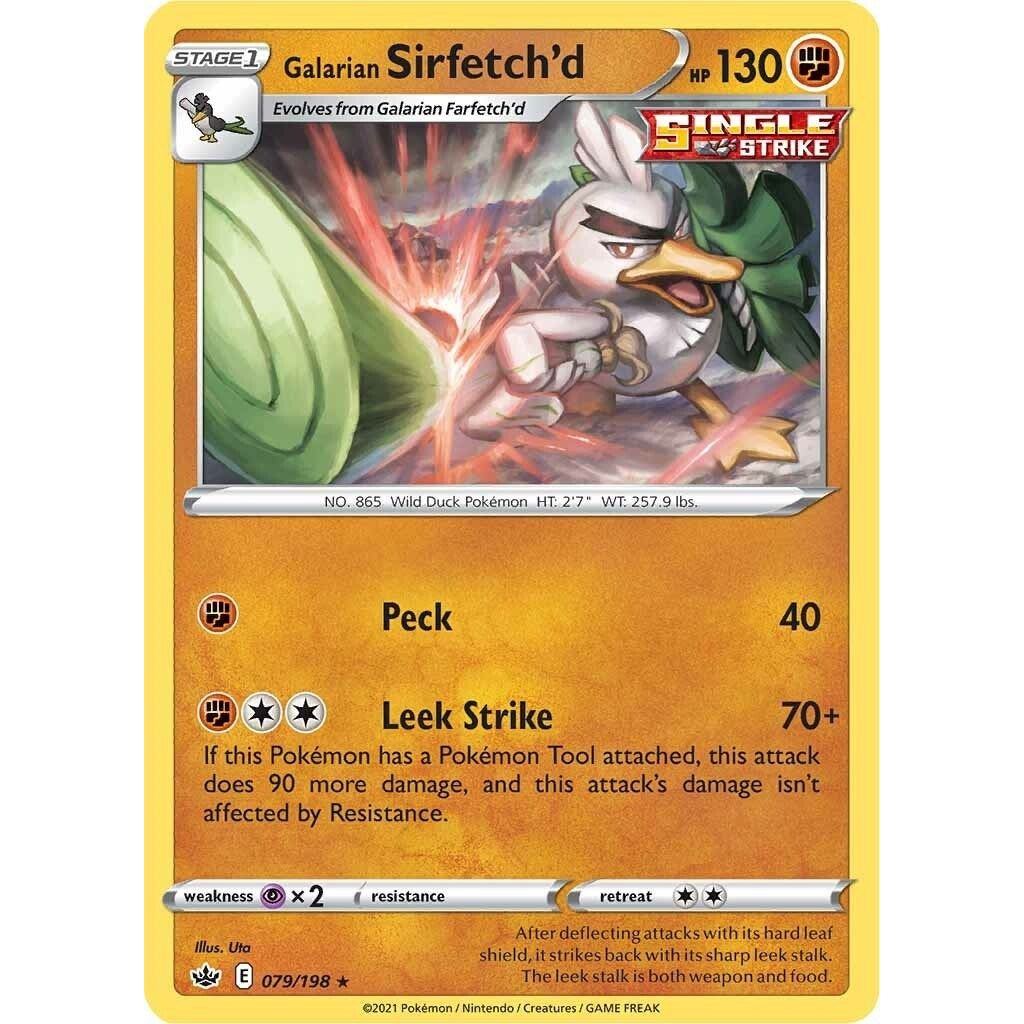 Image for Galarian Sirfetch'd (079/198) (SWSH06) - Pokemon
