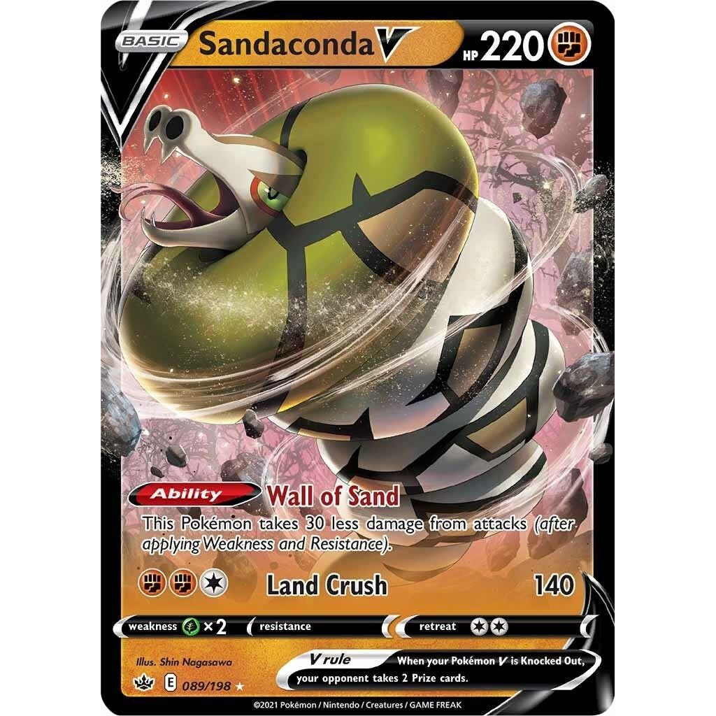 Image for Sandaconda V (089/198) (SWSH06) - Pokemon