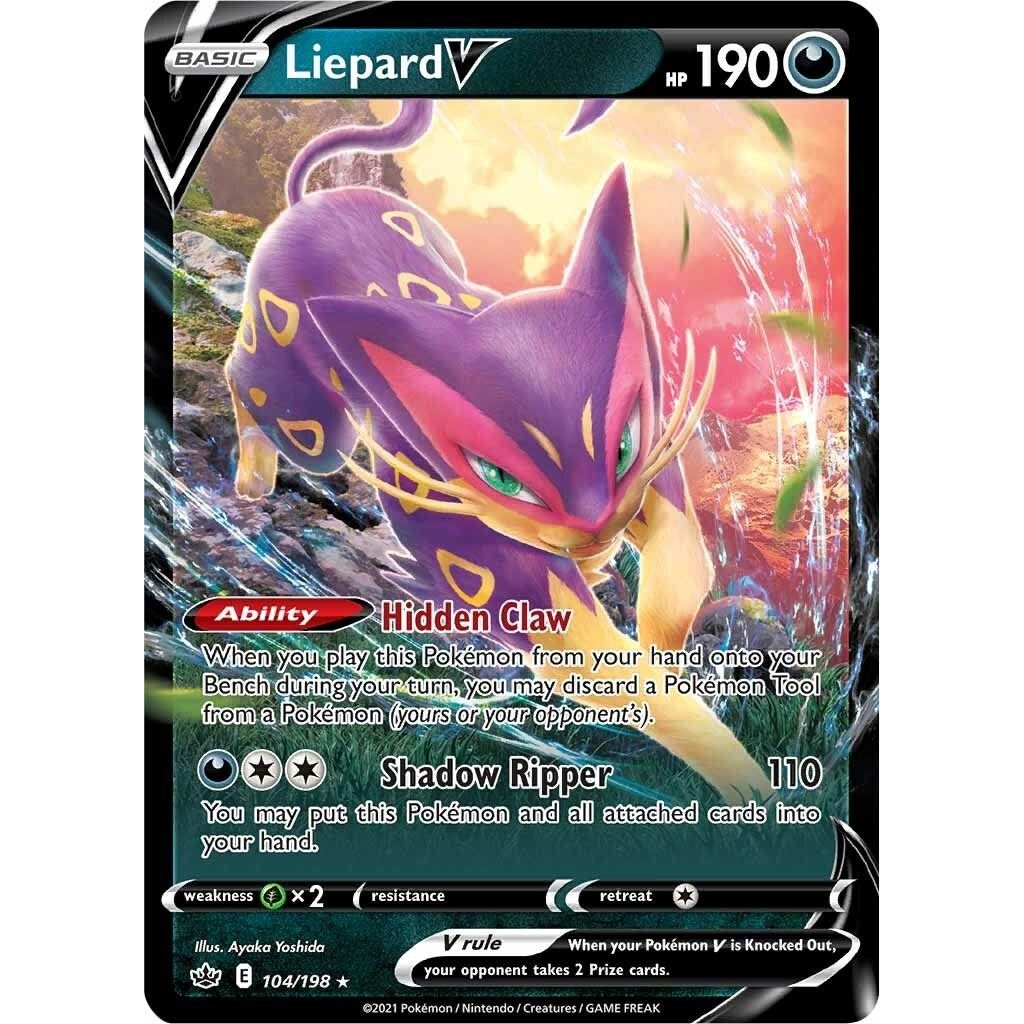 Image for Liepard V (104/198) (SWSH06) - Pokemon