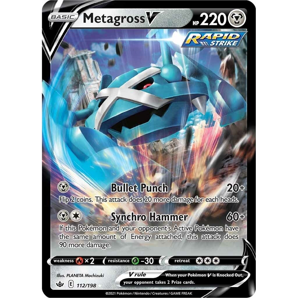 Image for Metagross V (112/198) (SWSH06) - Pokemon