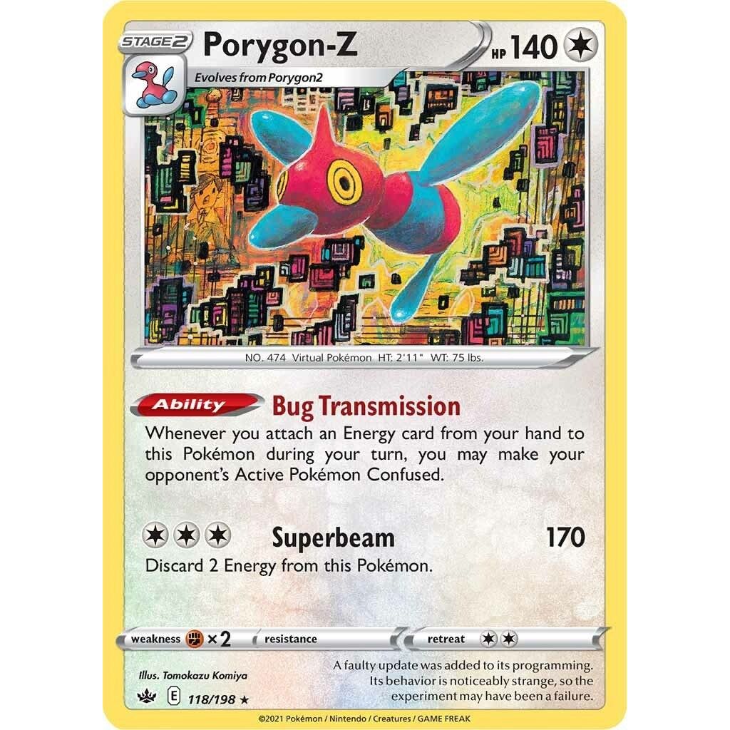 Image for Porygon-Z (118/198) (SWSH06) - Pokemon