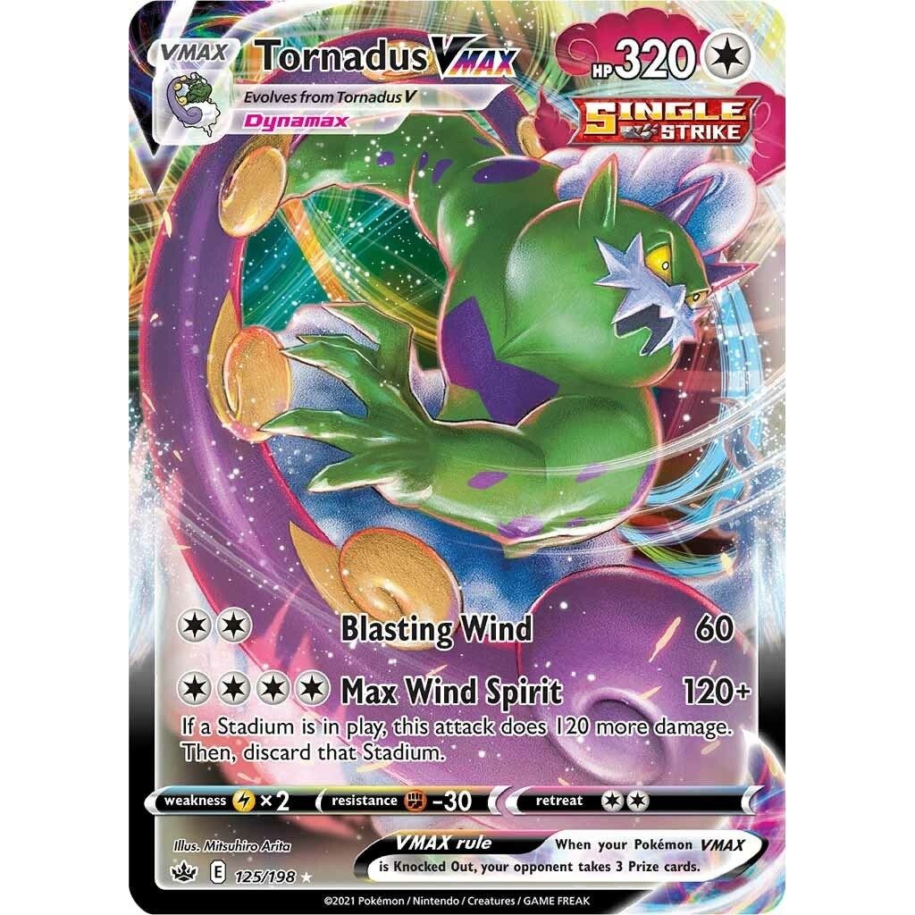 Image for Tornadus VMAX (125/198) (SWSH06) - Pokemon