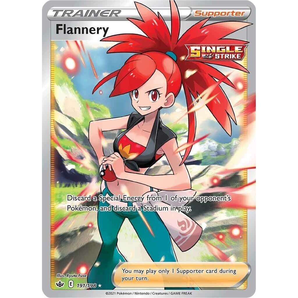 Image for Flannery (Full Art) (191/198) (SWSH06) - Pokemon