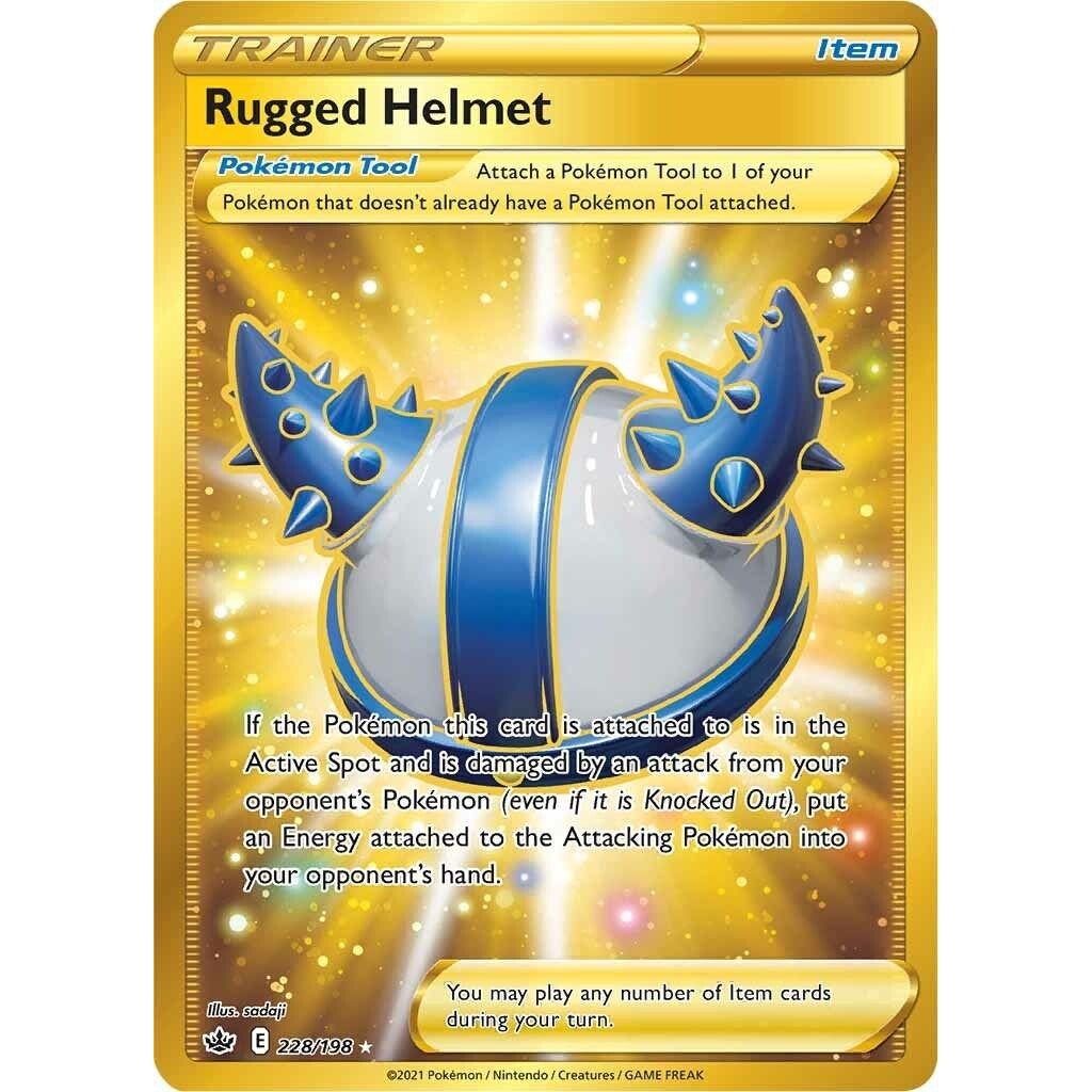 Image for Rugged Helmet (Secret) (228/198) (SWSH06) - Pokemon