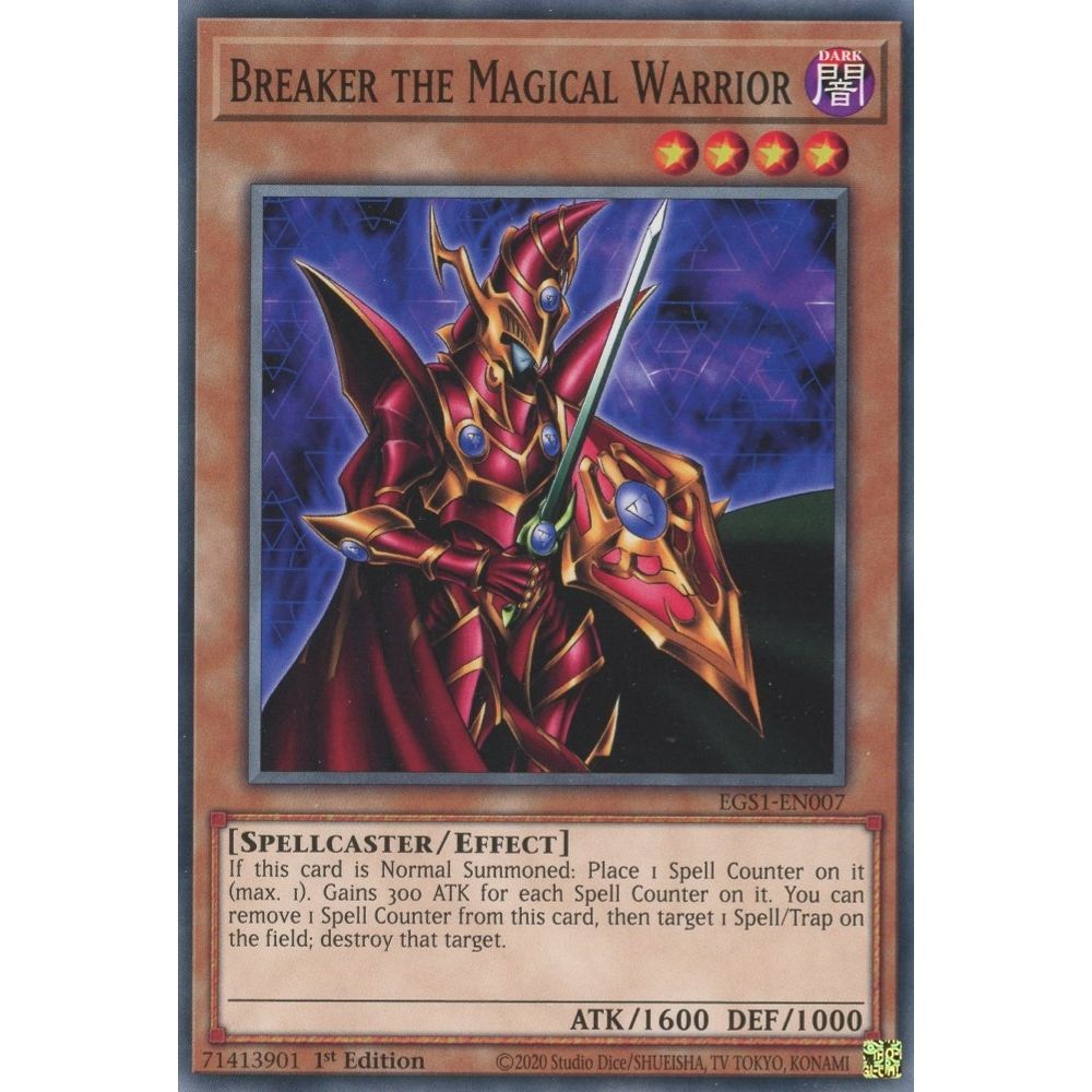 Image for Breaker the Magical Warrior (EGS1-EN007) (EGS1) - YuGiOh