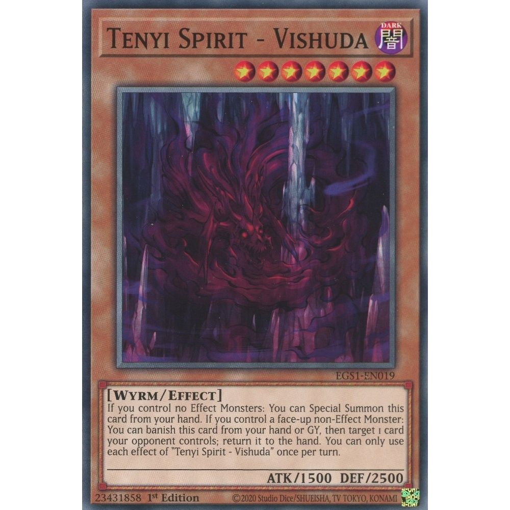 Image for Tenyi Spirit - Vishuda (EGS1-EN019) (EGS1) - YuGiOh