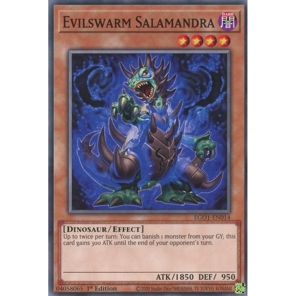 Image for Evilswarm Salamandra (EGO1-EN014) (EGO1) - YuGiOh