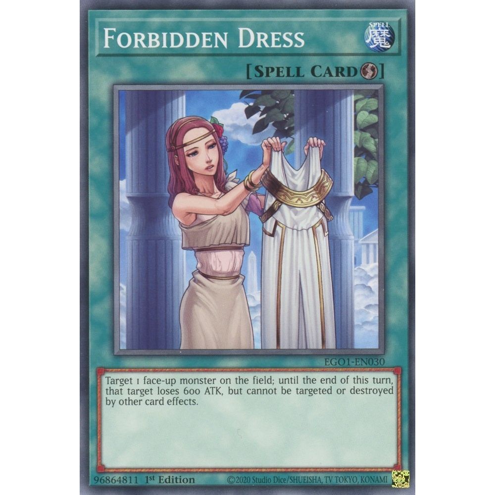 Image for Forbidden Dress (EGO1-EN030) (EGO1) - YuGiOh