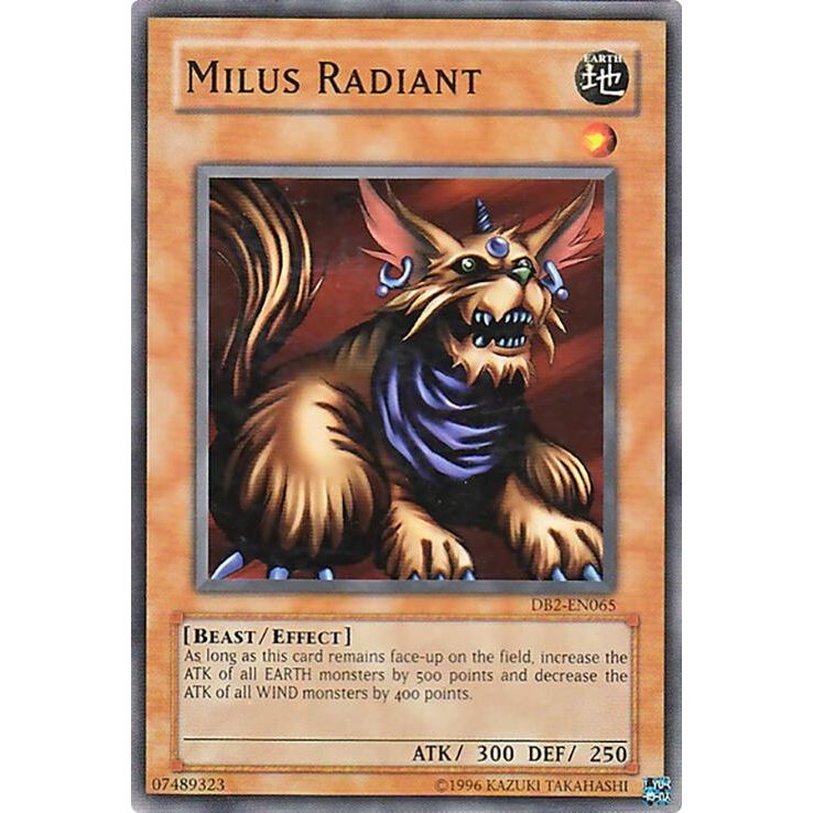 Image for Milus Radiant (DB2-EN065) (DB2) - YuGiOh