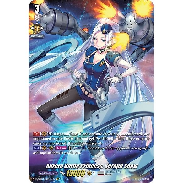 Image for Aurora Battle Princess, Seraph Snow (SP) (D-SS01/SP25EN) (D-SS01) - Cardfight Vanguard