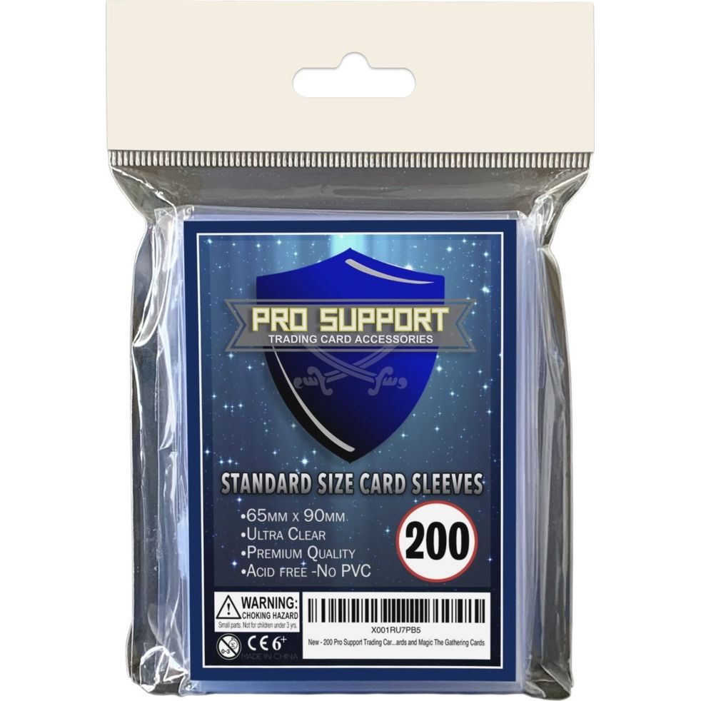 Image for Pro Support Standard Size Sleeves (200-Pack) - Card Sleeves
