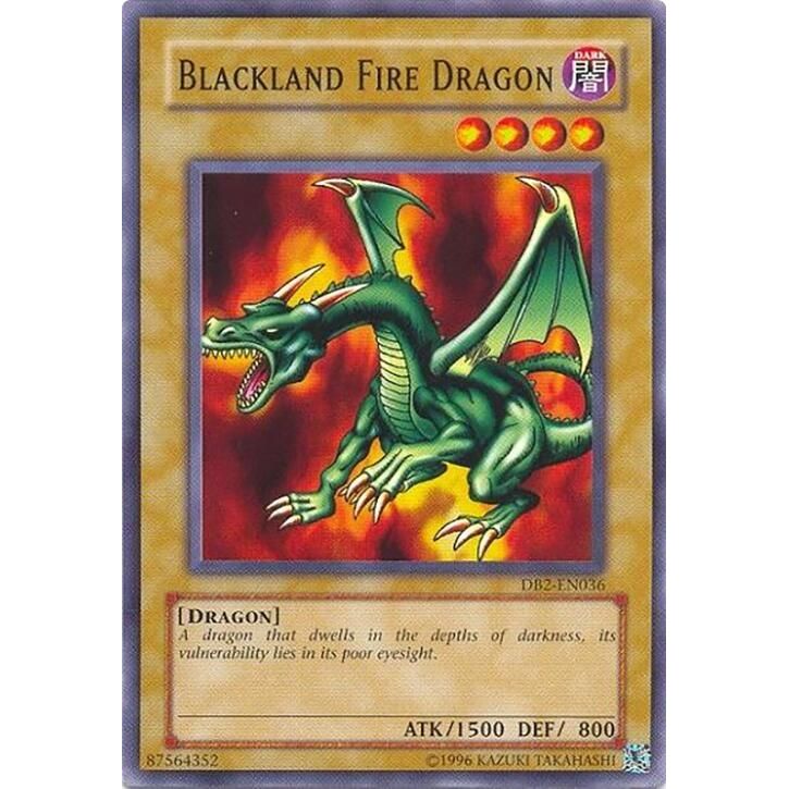 Image for Blackland Fire Dragon (DB2-EN036) (DB2) - YuGiOh