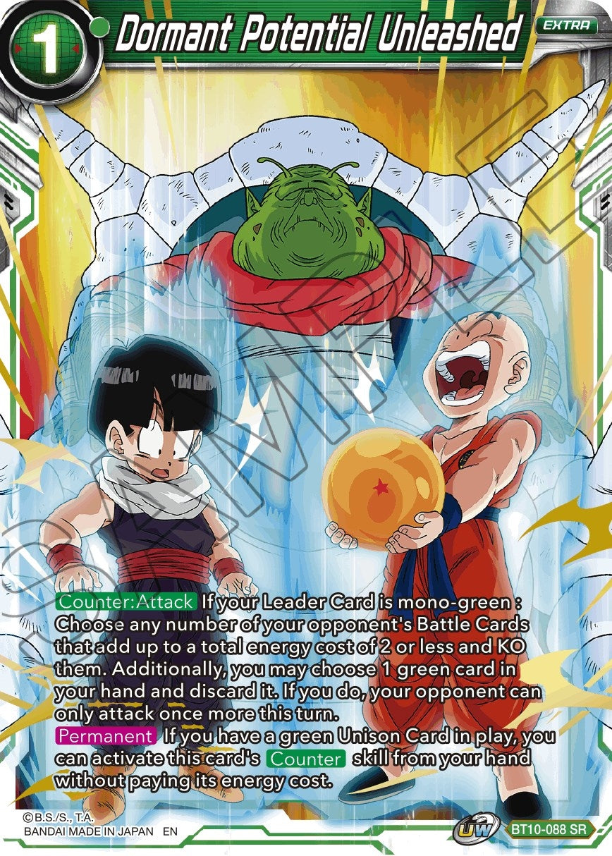 Image for Dormant Potential Unleashed (Event Pack 08) (Gold-Stamped Print) (BT10-088) (TPR) - Dragon Ball Super: Masters