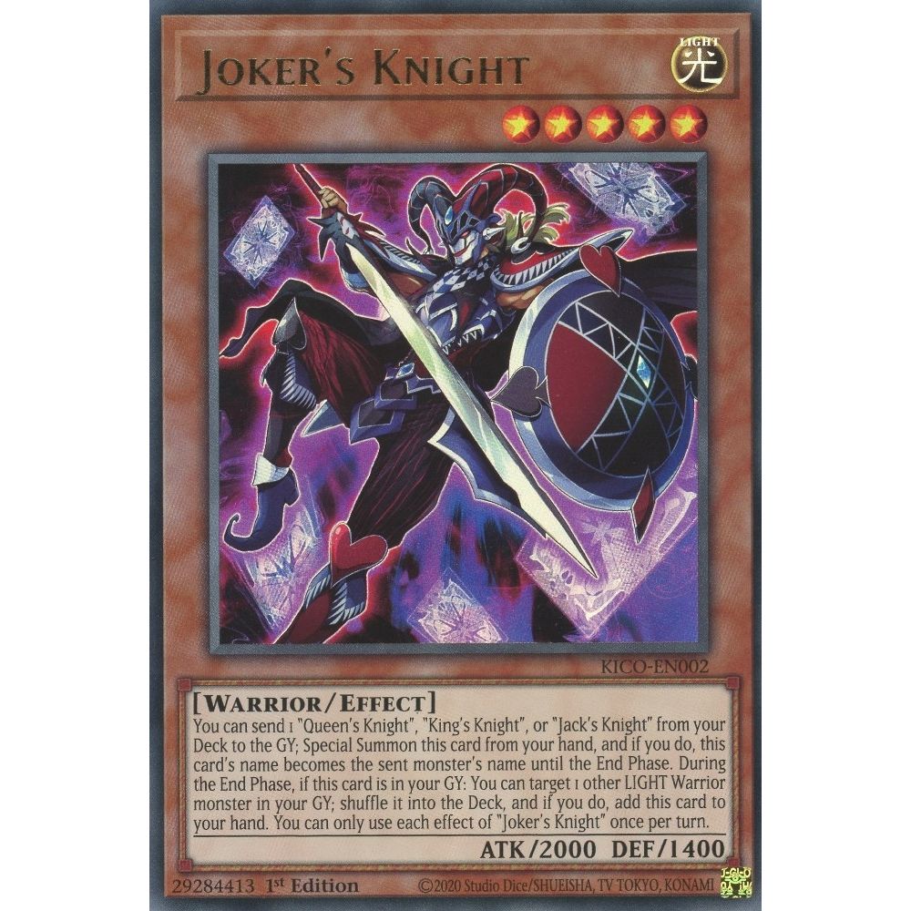 Image for Joker's Knight (KICO-EN002) (KICO) - YuGiOh