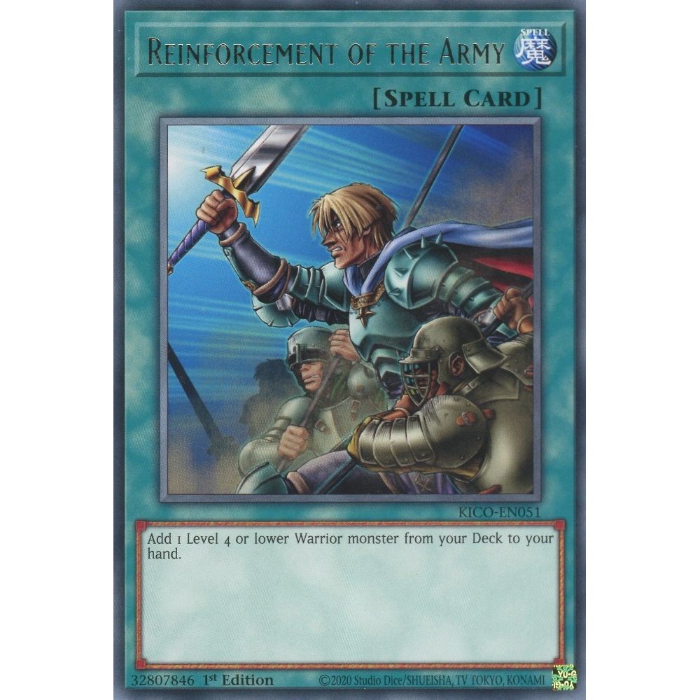 Image for Reinforcement of the Army (KICO-EN051) (KICO) - YuGiOh
