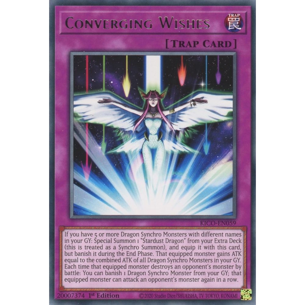 Image for Converging Wishes (KICO-EN059) (KICO) - YuGiOh