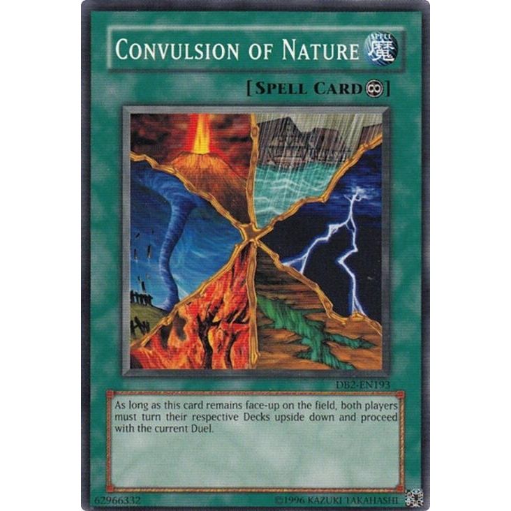 Image for Convulsion of Nature (DB2-EN193) (DB2) - YuGiOh