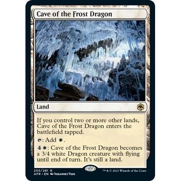 Image for Cave of the Frost Dragon (253) (AFR) - Magic: The Gathering