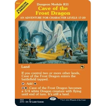 Image for Cave of the Frost Dragon (Dungeon Module) (350) (AFR) - Magic: The Gathering
